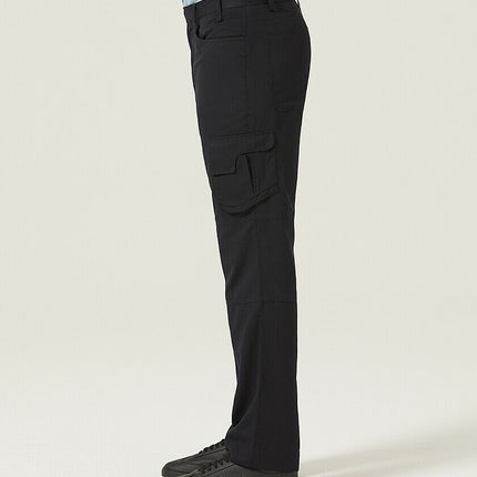 Mens NNT UNIFORMS P/V Gaberdine Flex Waist Cargo Navy Business Work Pants CATClD-KarWorkwear
