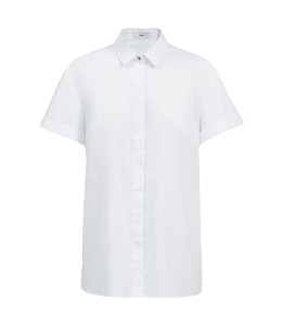 NNT Womens Maternity Shirt Relaxed Fit Slimline Collar Short Sleeve CATU95-KarWorkwear