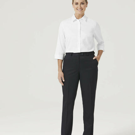 NNT Womens Formal Stretch Twill 3/4 Sleeve Shirt Regular Collar Business CATUFP-KarWorkwear