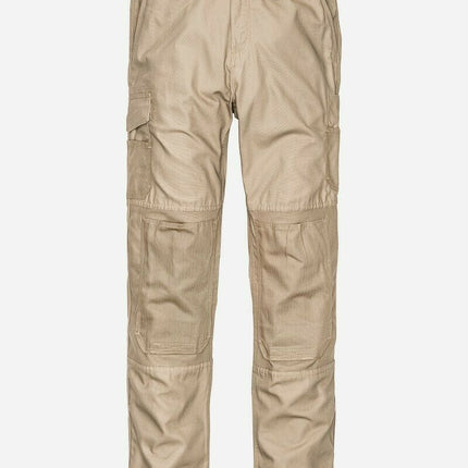 Mens Elwood Work Utility Pants Knee Panels Canvas Tradie Phone Pocket EWD101-KarWorkwear