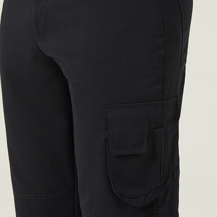 Mens NNT UNIFORMS P/V Gaberdine Flex Waist Cargo Navy Business Work Pants CATClD-KarWorkwear