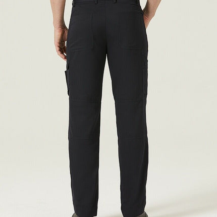 Mens NNT UNIFORMS P/V Gaberdine Flex Waist Cargo Navy Business Work Pants CATClD-KarWorkwear