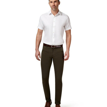 Mens NNT Uniforms Workwear Chino Pants Business Work Smart Casual Stretch CATCH6-KarWorkwear