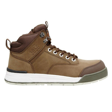 Hard Yakka Mens 3056 Lace Zip Boots Water Resistant Leather Work Safety Y60205-KarWorkwear