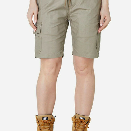 Womens Elwood Elastic Utility Shorts Cargo Phone Pocket Work Tough Comfy EWD602-KarWorkwear