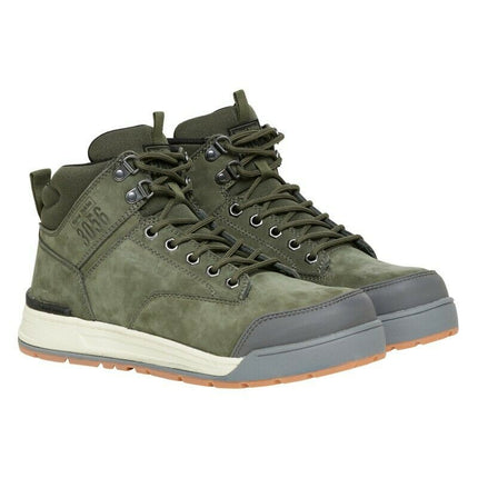 Hard Yakka Mens Lace Zip Safety Boots 3056 Work Steel Cap Memory Foam Y60203-KarWorkwear