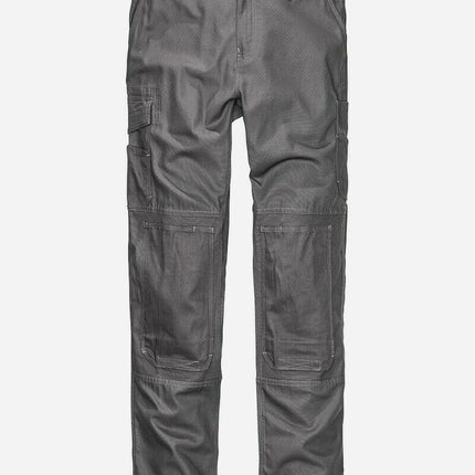Mens Elwood Work Utility Pants Knee Panels Canvas Tradie Phone Pocket EWD101-KarWorkwear
