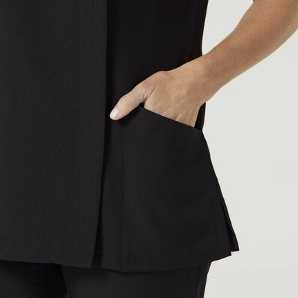 NNT Womens Nurse Helix Dry Poly Asymmetric Front Tunic Work Comfy Top CATUFL-KarWorkwear
