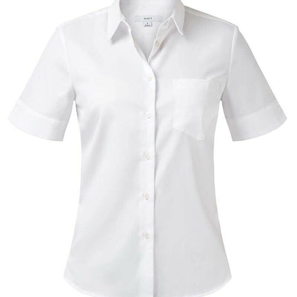 NNT Womens Formal Short Sleeve Textured Twill Shirt Business Comfort CATUFJ-KarWorkwear