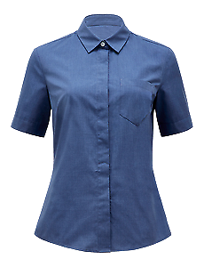 NNT Womens Short Sleeve Action Back Shirt Classic Fit Business Workwear CATU5R-KarWorkwear