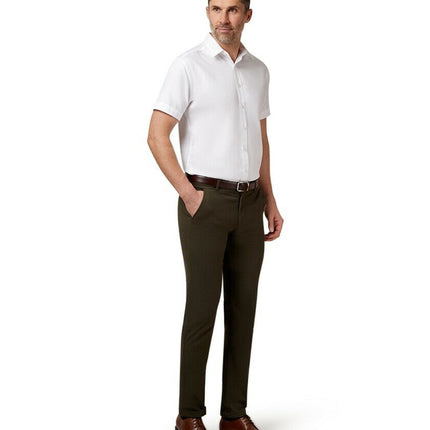Mens NNT Uniforms Workwear Chino Pants Business Work Smart Casual Stretch CATCH6-KarWorkwear