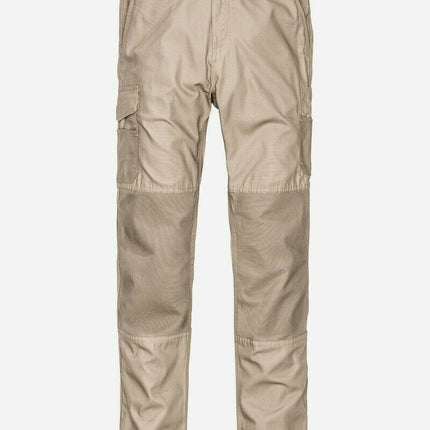 Mens Elwood Slim Pants Stretch Canvas Work Utility Safety Tradie Phone EWD105-KarWorkwear