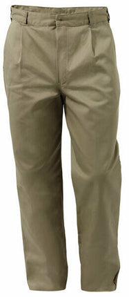 KingGee Mens Steel Tuff Drill Pants Reinforced Pleat Trousers Cotton K03010-KarWorkwear