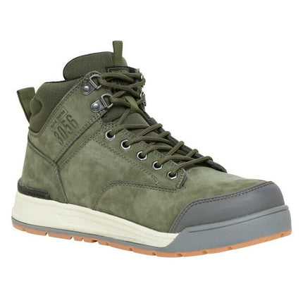 Hard Yakka Mens Lace Zip Safety Boots 3056 Work Steel Cap Memory Foam Y60203-KarWorkwear