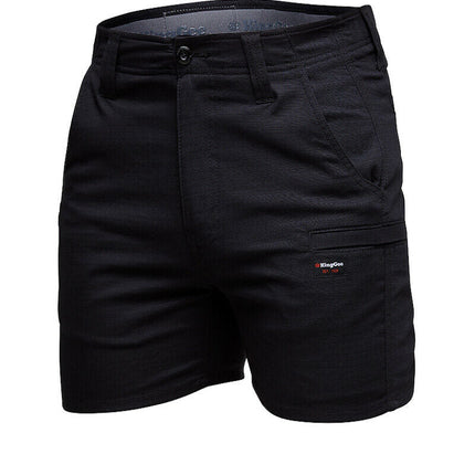 KingGee Mens Workcool Pro Short Shorts Comfort Waistband Stretch Ripstop K17008-KarWorkwear