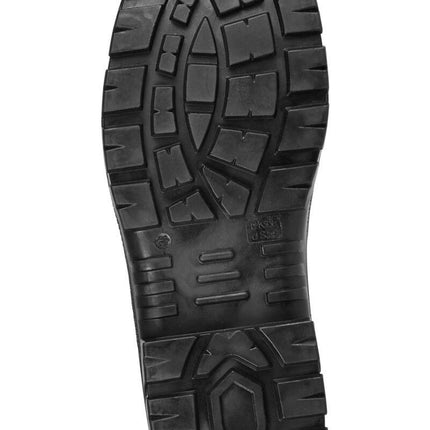 Mens Hard Yakka Gravel Emboss Lace Black Boots Steel Cap Work Safety Safe Y60086-KarWorkwear