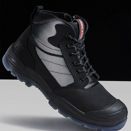 Hard Yakka Nite Vision Work Boots Comfy Leather Workwear Water Resistant Y60235-KarWorkwear