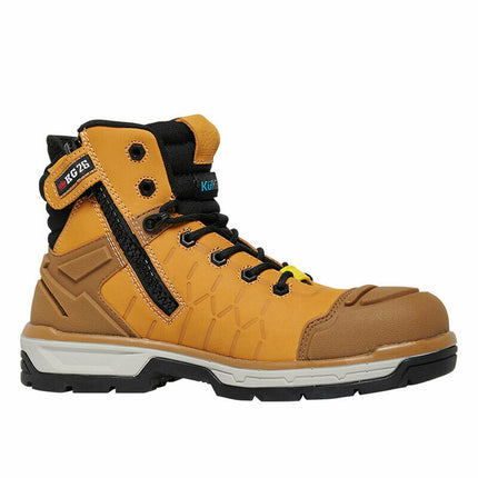 KingGee Mens Quantum Boot Tough Boots Leather Lightweight Safety Work K27115-KarWorkwear