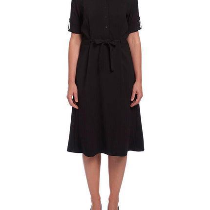 NNT Womens Shirt Classic Fit Dress Adjustable Sleeve Knee Length Comfort CAT67Y-KarWorkwear