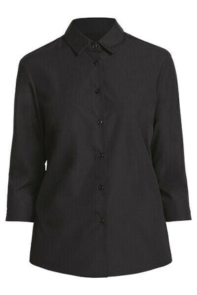 NNT Womens 3/4 Sleeve Shirt Formal Classic Slimline Collar Business Shirt CATU88-KarWorkwear