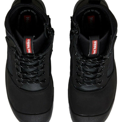 Hard Yakka Nite Vision Work Boots Comfy Leather Workwear Water Resistant Y60235-KarWorkwear