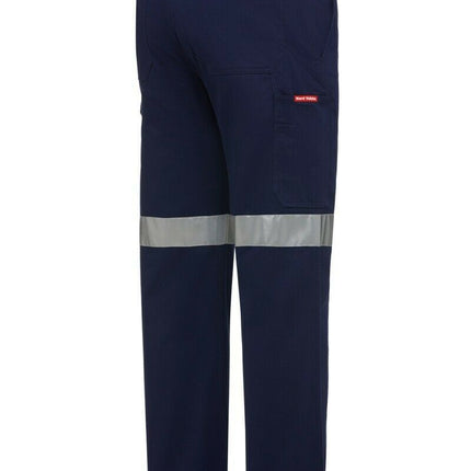Mens Hard Yakka Core Drill Pants Work Cotton Taped Pocket Cargo Tough Y02575-KarWorkwear