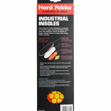 Hard Yakka Energy Rebound Pods Shoes Boots Footbed Memory Foam Safety Y60178-KarWorkwear