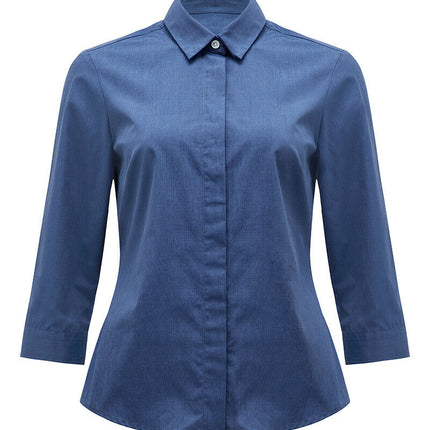 NNT Womens 3/4 Sleeve Action Back Business Shirts Classic Formal Shirt CATU5Y-KarWorkwear