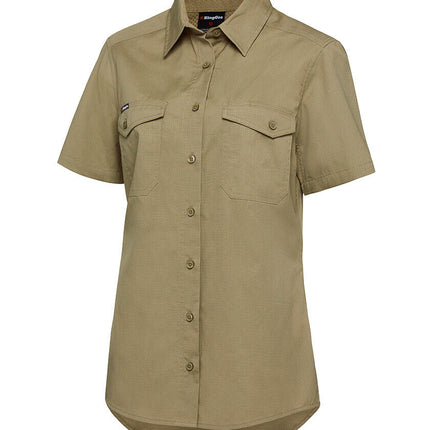 KingGee Womens Workcool 2 Shirt Short Sleeve Lightweight Breathable Work K44205-KarWorkwear