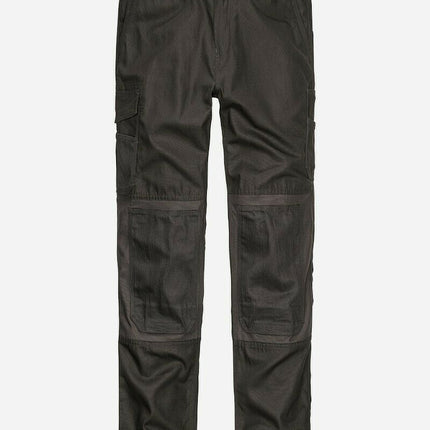 Mens Elwood Work Utility Pants Knee Panels Canvas Tradie Phone Pocket EWD101-KarWorkwear