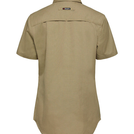 KingGee Womens Workcool 2 Shirt Short Sleeve Lightweight Breathable Work K44205-KarWorkwear
