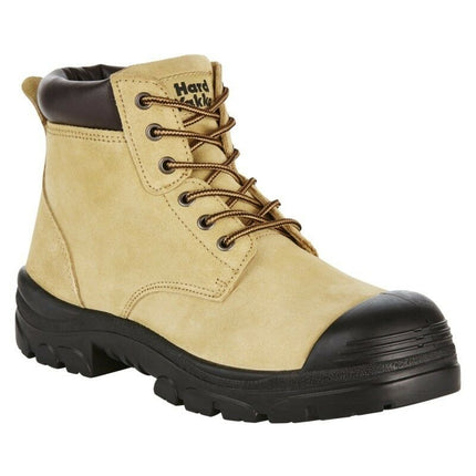 Mens Hard Yakka Gravel Suede Lace Sand Boots Steel Cap Work Safety Safe Y60085-KarWorkwear