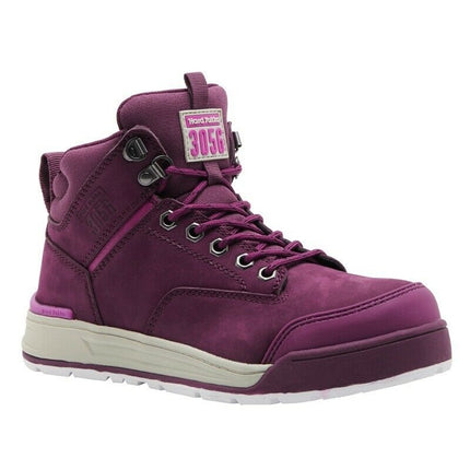 Hard Yakka Womens 3056 Boots Water Resistant Leather Work Heat Resistant Y60250-KarWorkwear