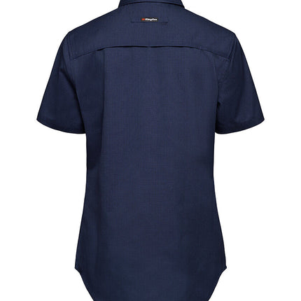 KingGee Womens Workcool 2 Shirt Short Sleeve Lightweight Breathable Work K44205-KarWorkwear