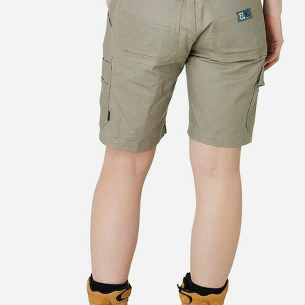 Womens Elwood Elastic Utility Shorts Cargo Phone Pocket Work Tough Comfy EWD602-KarWorkwear