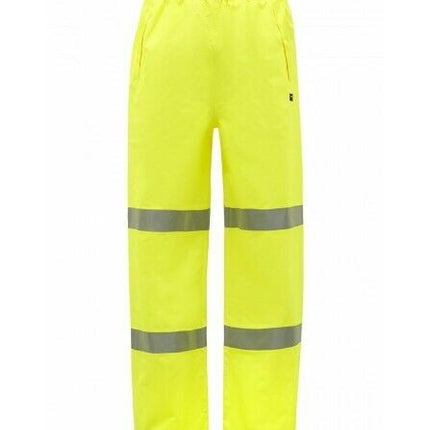 KingGee Mens Wet Weather Reflective Pant Lightweight Waterproof Safety K53035-KarWorkwear