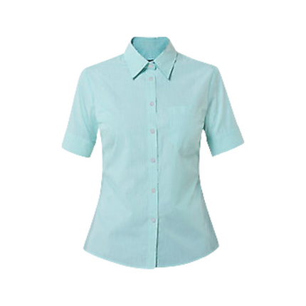 NNT Womens Cotton Blend Balance Stripe BK Stripe Business Classic Shirt CAT47C-KarWorkwear