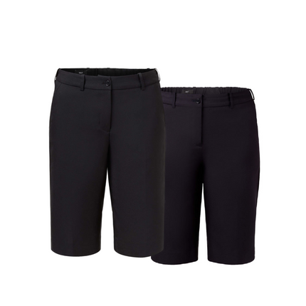 NNT Womens Helix Dry Poly Elastic Waist Shorts Waist Band Button Short CAT3NX-KarWorkwear