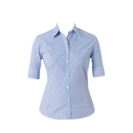 NNT Womens Discontinued Cotton Blend Stripe French Cuff Business Shirt CAT47H-KarWorkwear