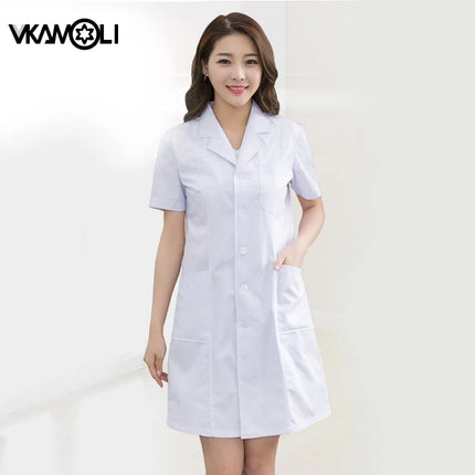 short/ Long sleeve Women's working clothing man uniform lab coat clothing doctor coat nurse uniform lab coats-KarWorkwear