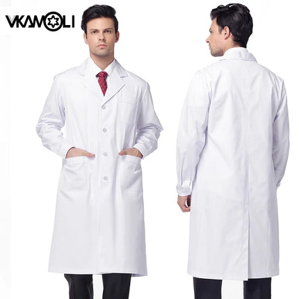 short/ Long sleeve Women's working clothing man uniform lab coat clothing doctor coat nurse uniform lab coats-KarWorkwear
