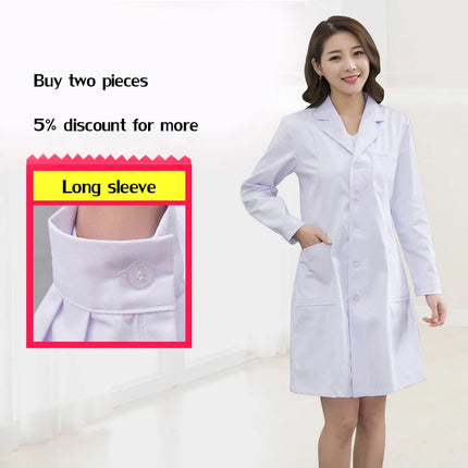 short/ Long sleeve Women's working clothing man uniform lab coat clothing doctor coat nurse uniform lab coats-KarWorkwear