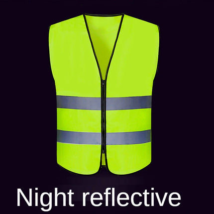 Reflective Vest for Vehicle Traffic Safety Protective Clothing for Car Construction Driver Fluorescent Vest Vest