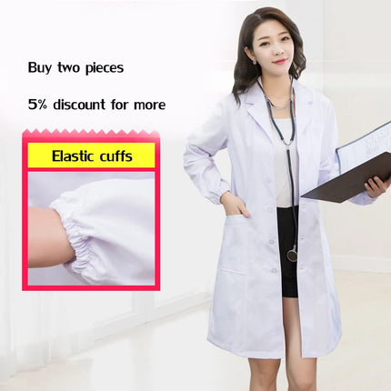 short/ Long sleeve Women's working clothing man uniform lab coat clothing doctor coat nurse uniform lab coats-KarWorkwear