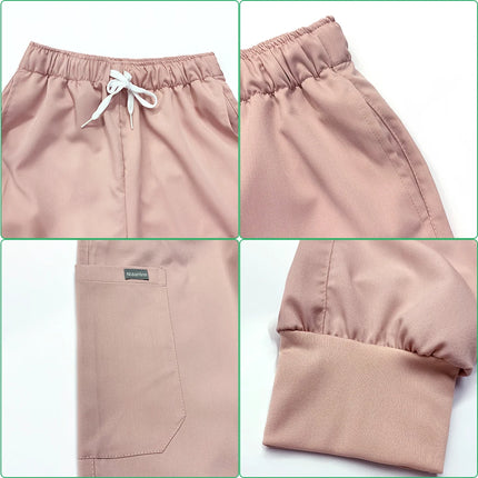 Jogger Sports Suit High Quality Solid Color Women's New Medical Operating Room Medical Uniform Scrubs Doctor Nurse Suit Unisex-KarWorkwear