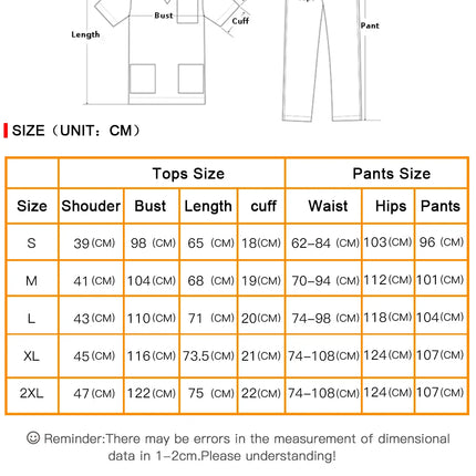 Aesthetic Uniforms Woman Beauty Manicurist Work Wear Hot Sales Scrubs Top Blouse Nursing Pants High-quality Scrub Suit Wholesale-KarWorkwear