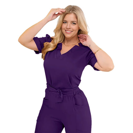 Surgical Uniforms Woman Nursing Articles Clinical Uniform Women Medical Scrubs Sets Nurses Beautician Work Clothes Accessories