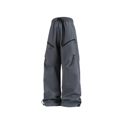 Thin workwear pants for men 2025 new style summer loose straight-leg men's pants wide-leg casual pants