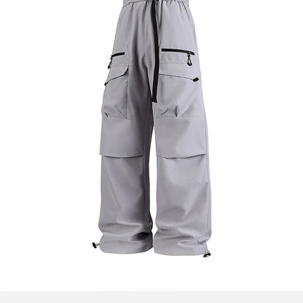 Workwear charge Men's 2025 autumn new style casual pants, loose wide-leg pants, high street American retro men's pants