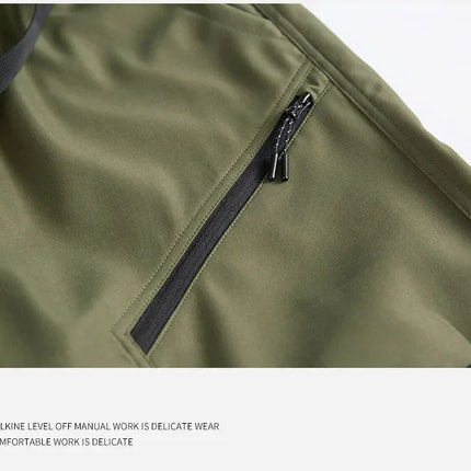 Thin workwear pants for men 2025 new style summer loose straight-leg men's pants wide-leg casual pants